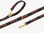 Laisse pour chien tartan
