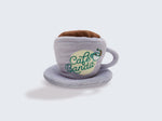 Jouet pour chien en forme de tasse à café