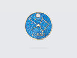 Médaille à paillettes pour chien