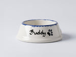 Gamelle bretonne pour chien personnalisable