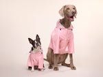 Imperméable pour chien rose