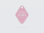 Médaille good girl pour chien