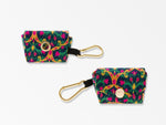 Pochette pour sacs à crottes multicolore
