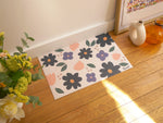 Tapis de gamelle floral chien et chat