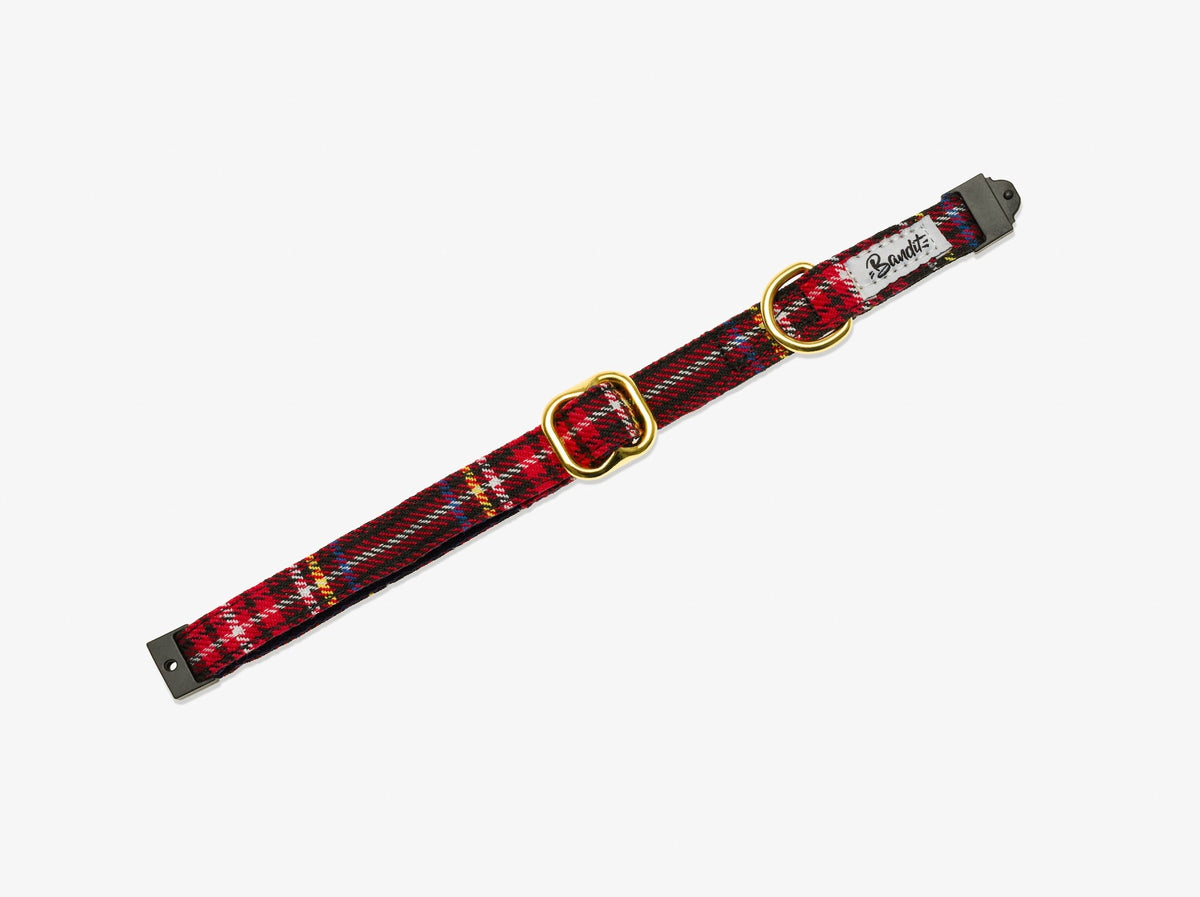 Collier pour chat tartan