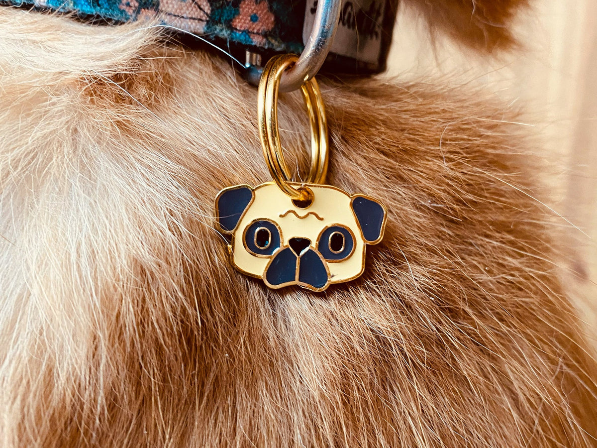 Médaille carlin pour chien