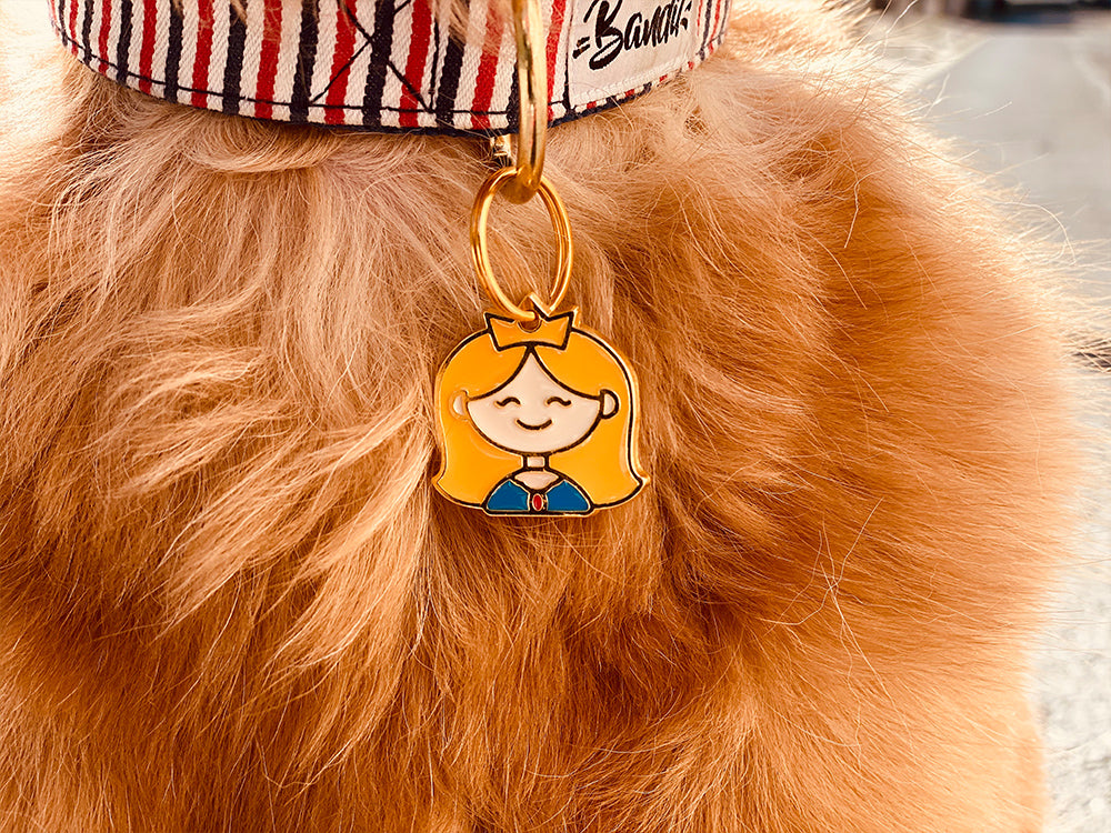 Médaille reine pour chien