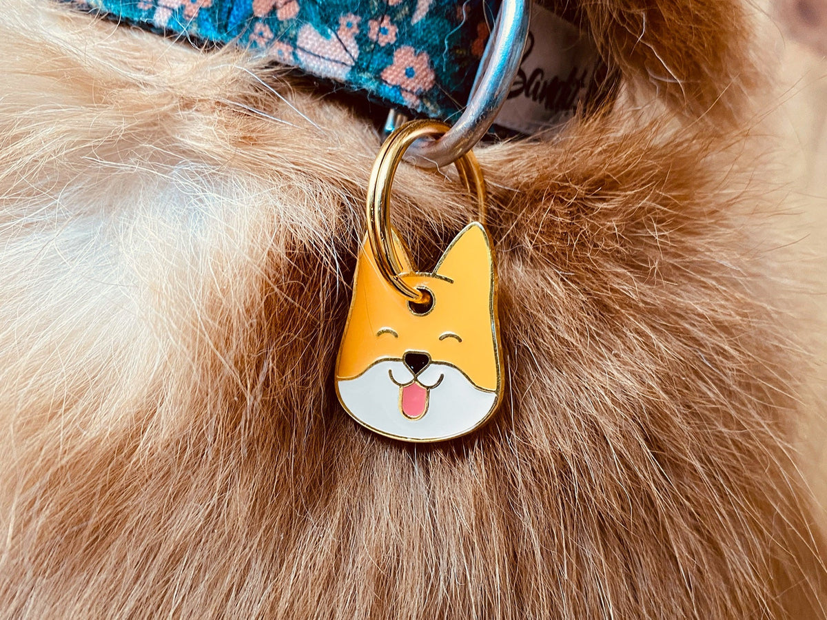 Médaille shiba inu pour chien
