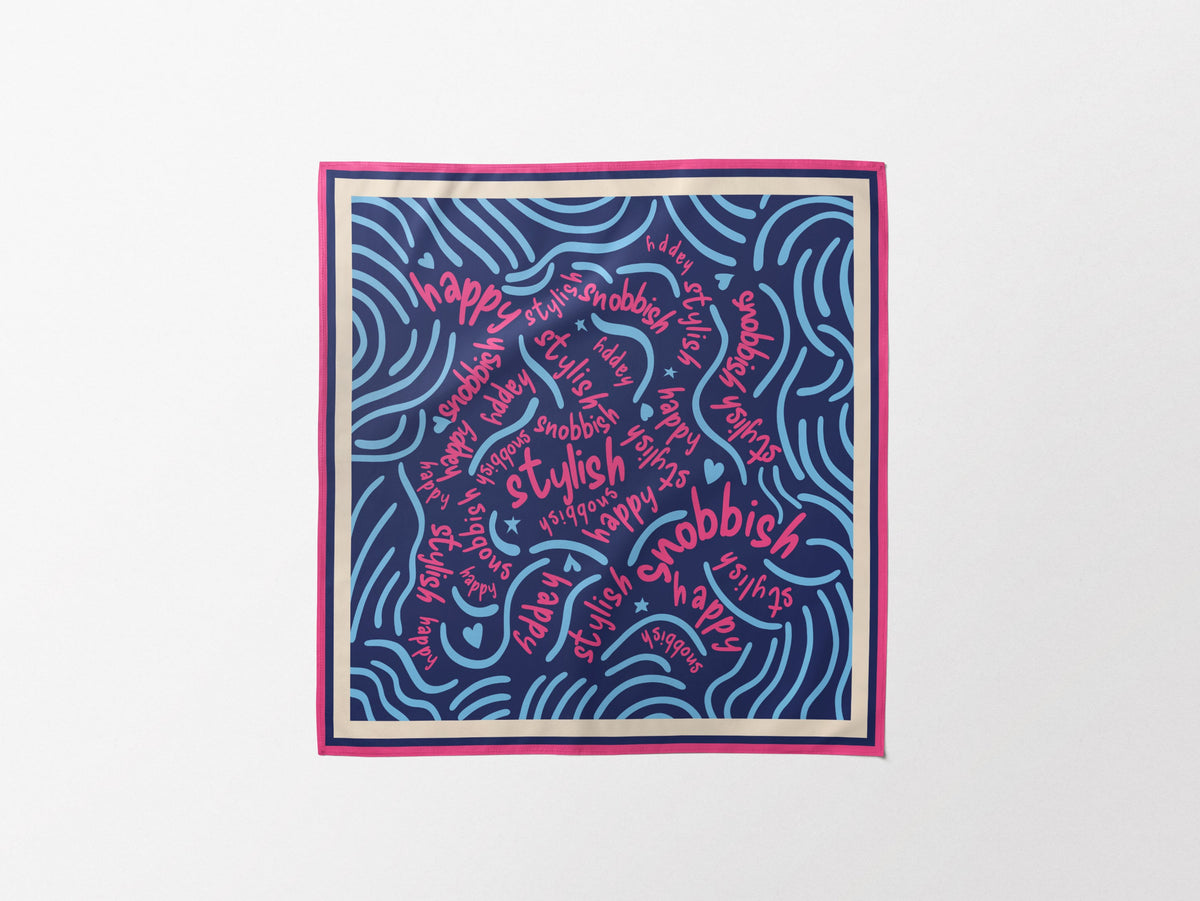 Foulard Happy Snobbish