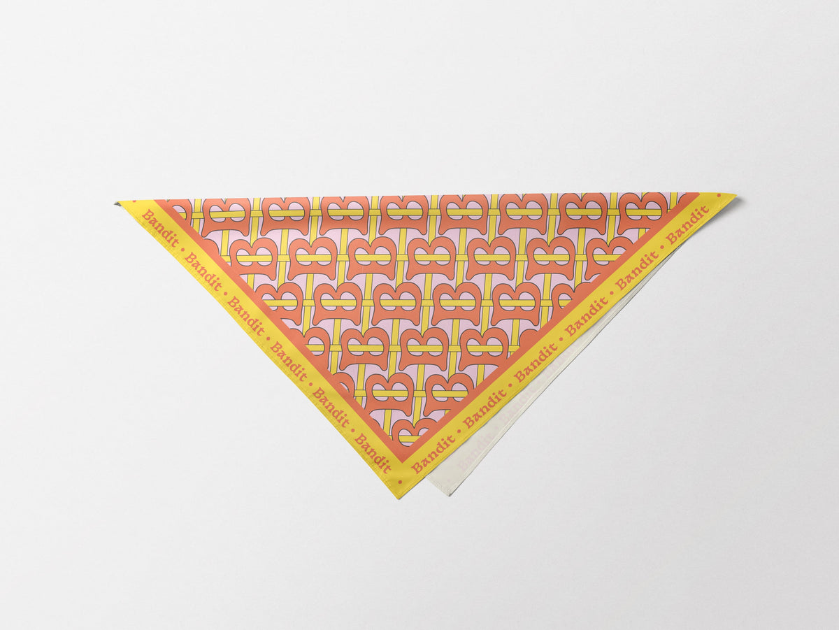 Foulard monogramme