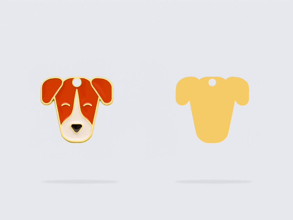 Médaille jack russel pour chien