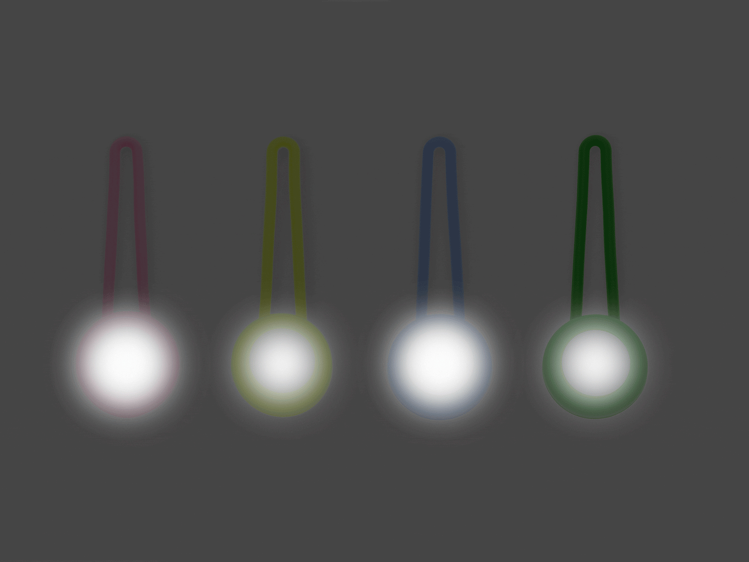 Pendentif lumineux pour balades nocturnes