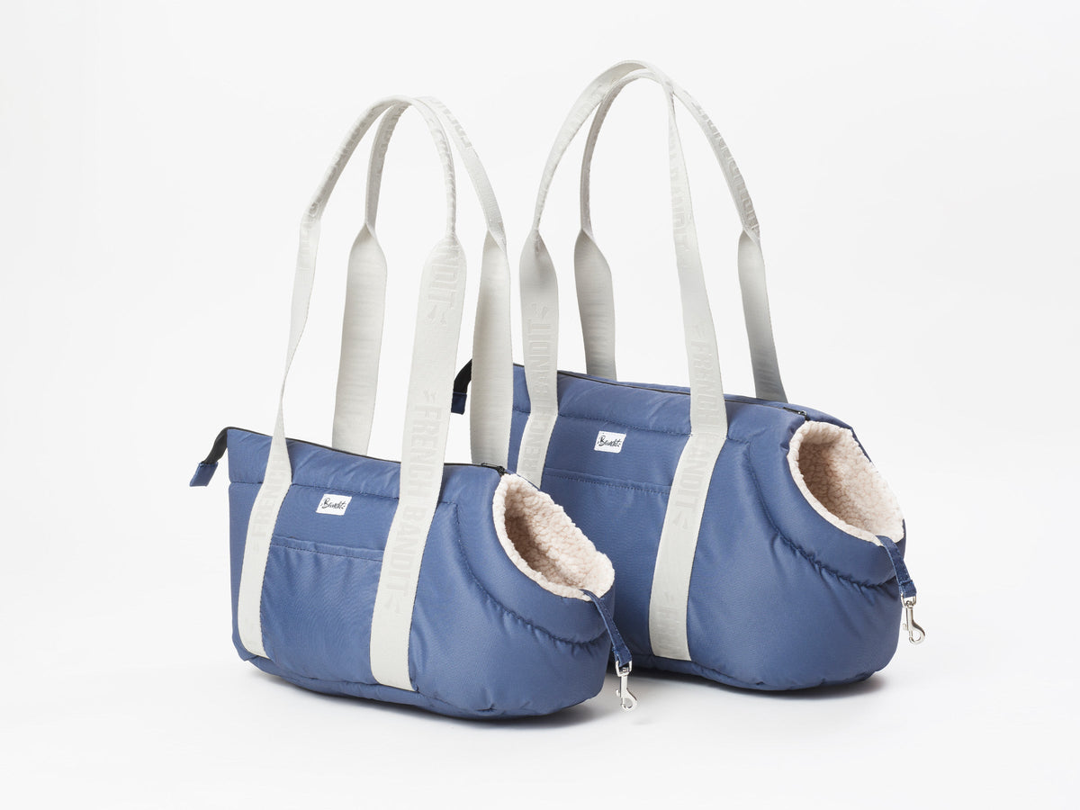 Sac pour chien, motif uni