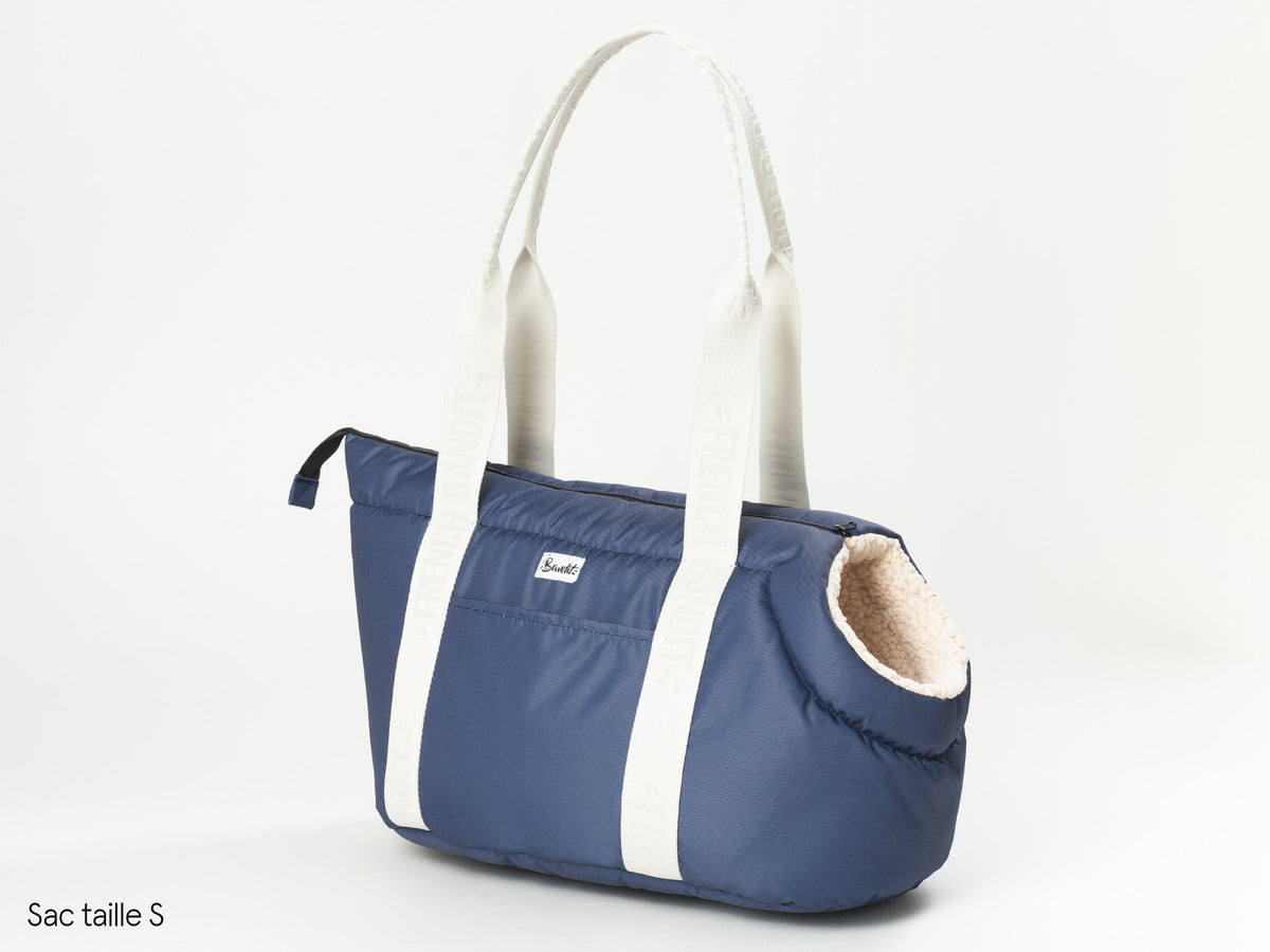 Sac pour chien, motif uni